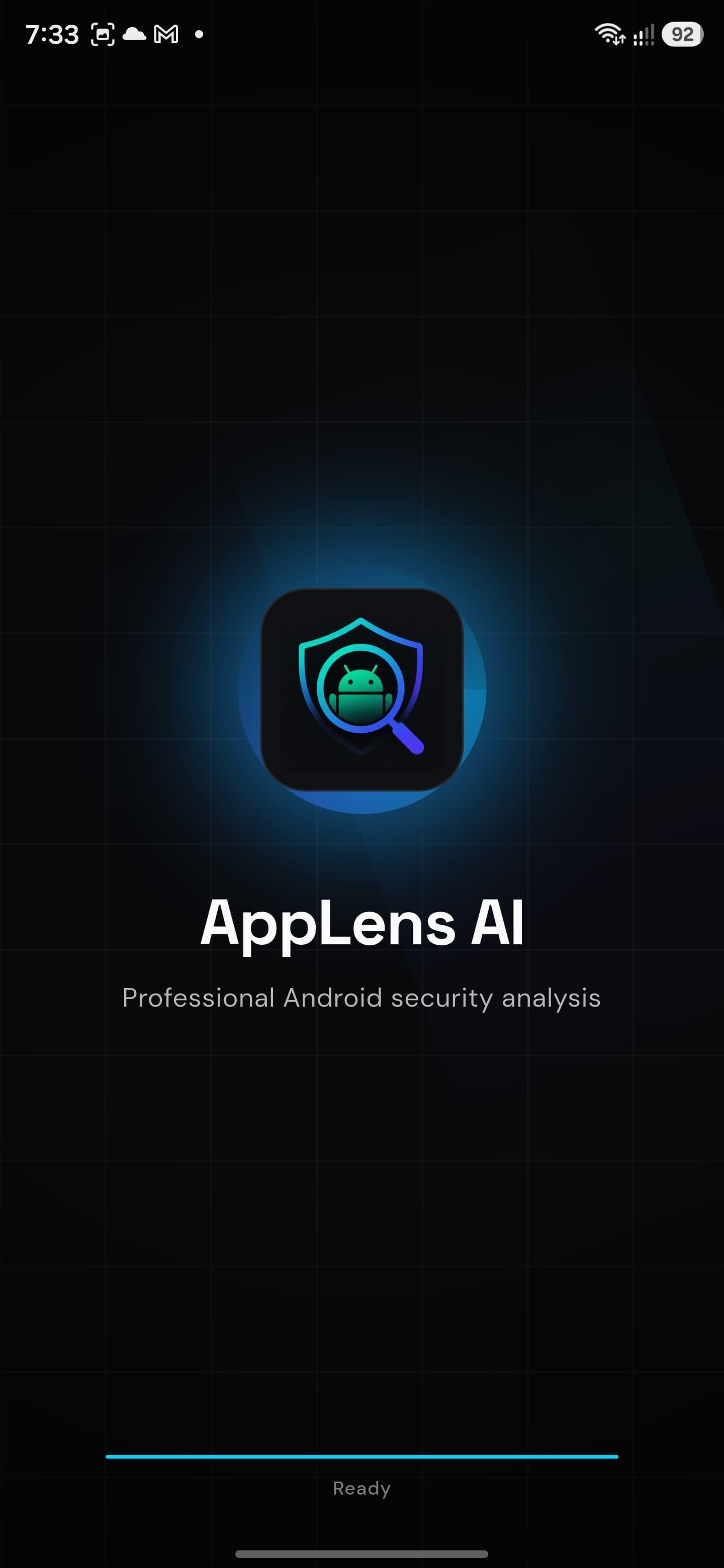 AppLens AI splash screen